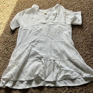 White Size Small Doll Dress